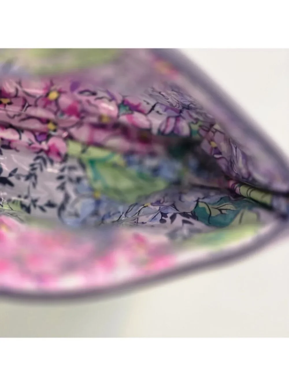 Vera Bradley Happy Hydrangeas Quilted Cosmetic Make Up Bag